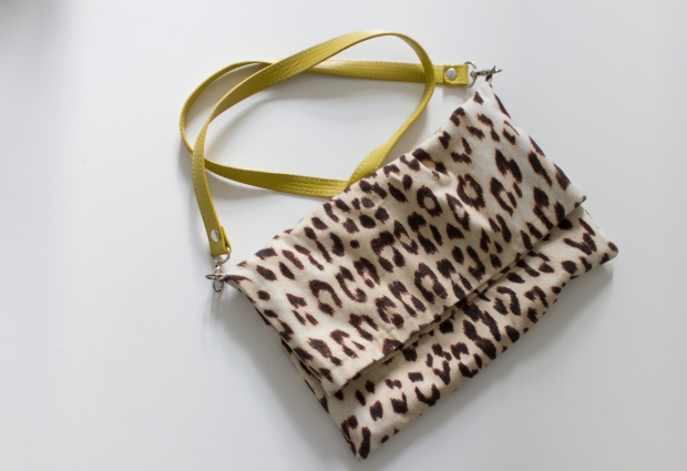 Leopard bag small